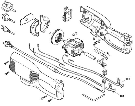 Bild von A2 - Elektromotor TE 700