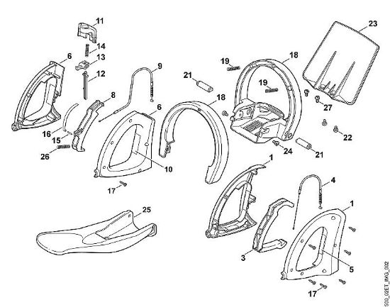HE HE 700 B - Bedienelemente der Marke Viking