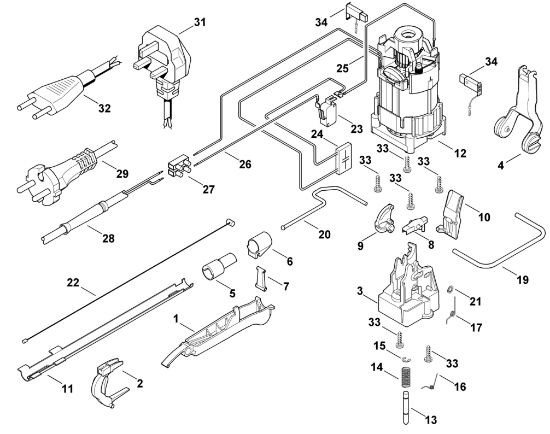 Bild von C - Elektromotor, Schaltsystem HE 810