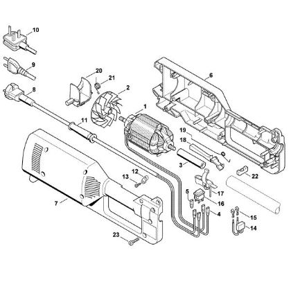 Bild von A - Elektromotor HEL 600