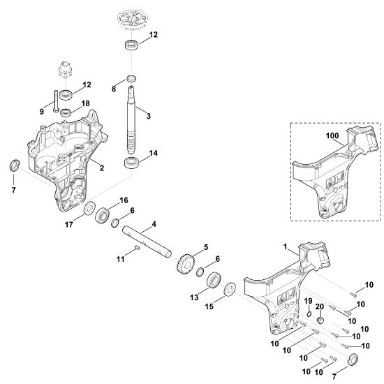 Bild von E - Getriebe HB 685.1