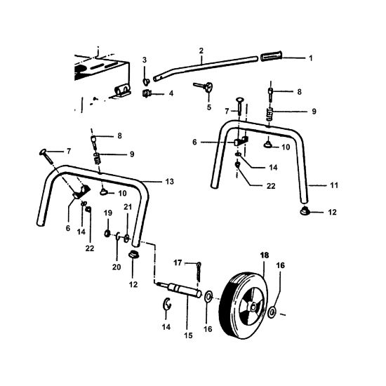 Bild von C - Fahrwerk AB 4080 S