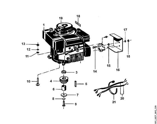 AB AB 4080 S F - Motor der Marke Viking