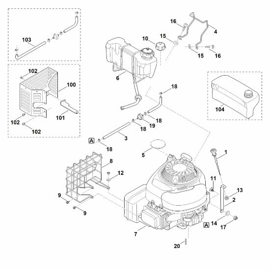 Bild von C - Motor, Tank GB 460 C
