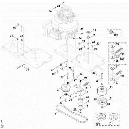 Bild von D - Antrieb GB 460 C