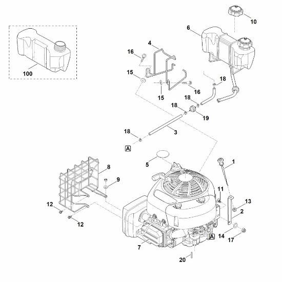 Bild von C - Motor, Tank GB 460.1 C
