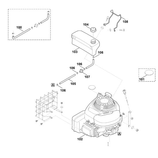Bild von C1 - Motor, Tank GB 460.1 C