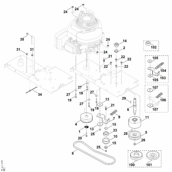 Bild von D - Antrieb GB 460.1 C