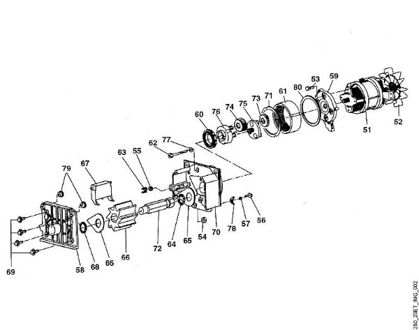 GE GE 22 L B - Motor, Schneidwerk der Marke Viking