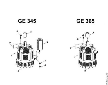 GE GE 365 C - Elektromotor der Marke Viking