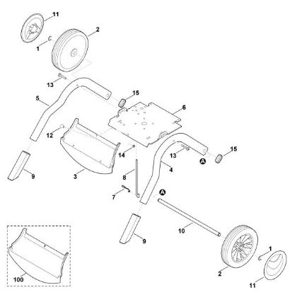 Bild von D - Fahrwerk GE 450