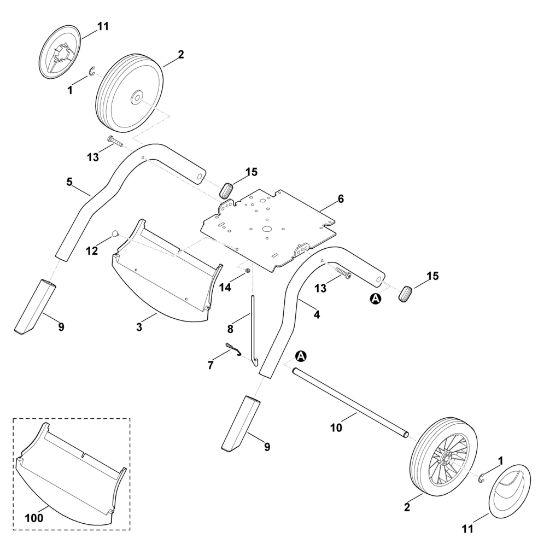 Bild von D - Fahrwerk GE 450