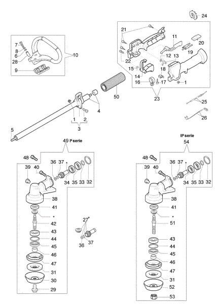Transmission SPARTA 38 S Brushcutter