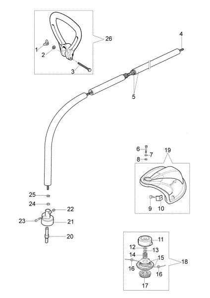Transmission TR 60 E Electric trimmer