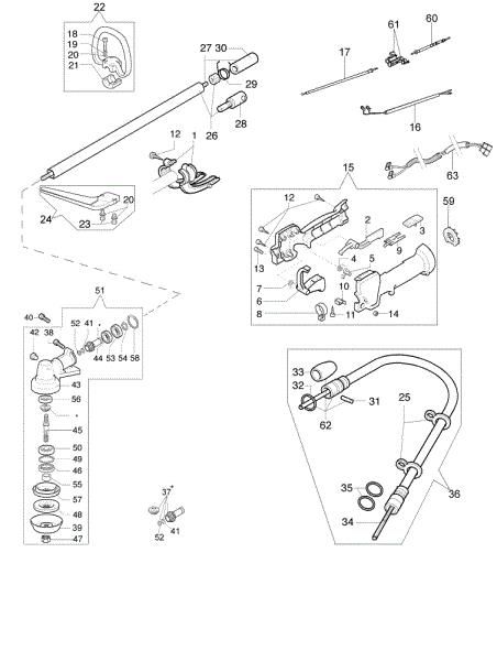 Transmission SPARTA 440 BP (Euro2) Brushcutter