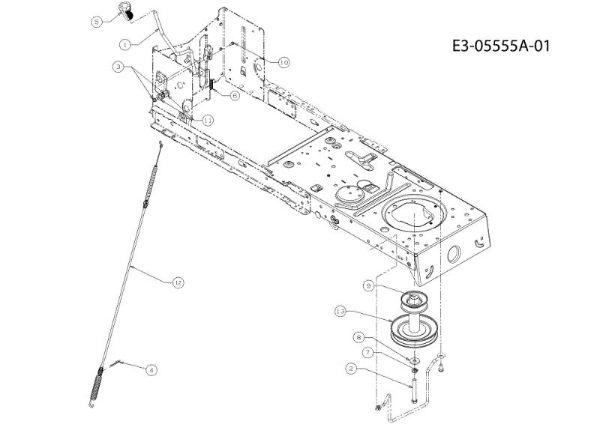 Levers TORNADO 108/15,5 T Cat.2011 Garden tractor