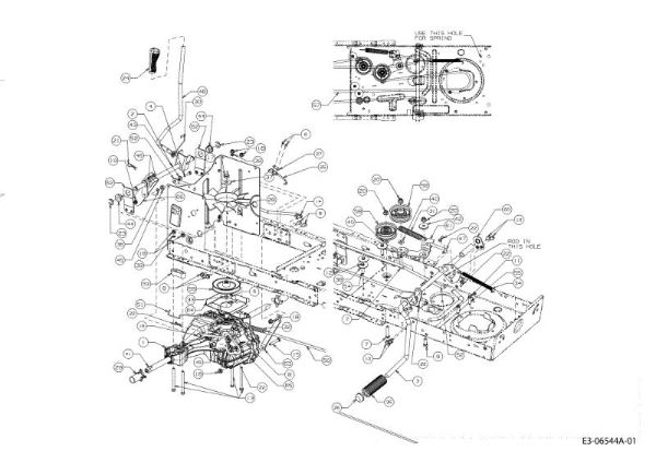 Transmission TORNADO 108/18,5 H Cat.2011 Garden tractor