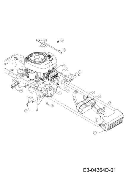 Engine KROSSER 80/12,5 T Cat.2012 Garden tractor