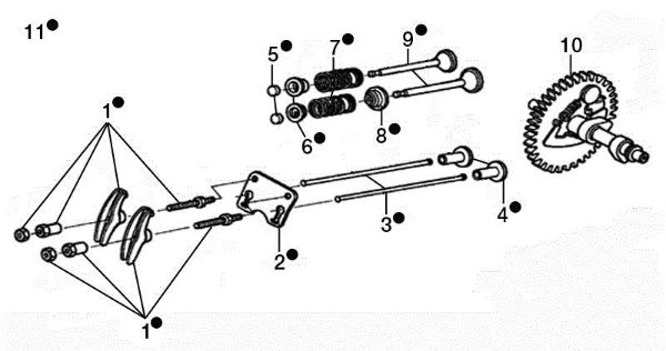 Valves ARTIK 56 Snow blower