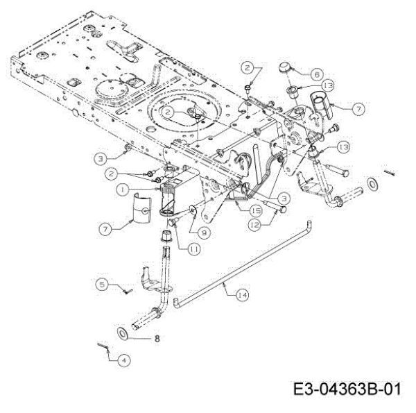 Front axle (1/2) KROSSER 80/12,5 T Cat.2013 Garden tractor