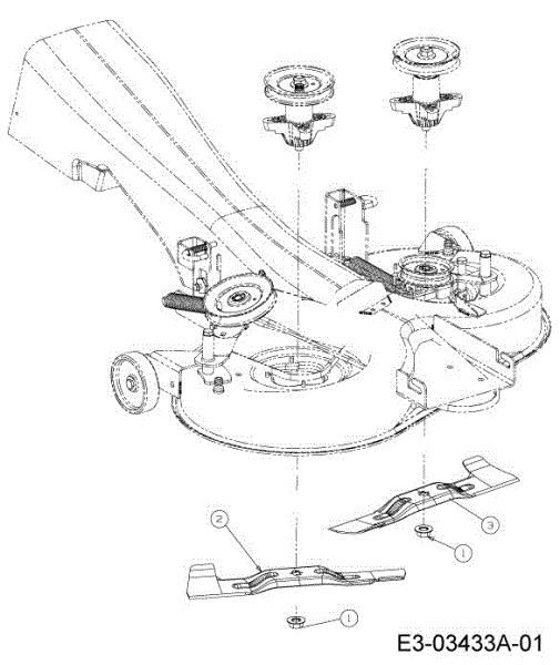 Blades KROSSER 92/13,5 T Cat.2013 Garden tractor