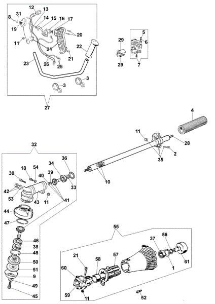 Transmission 726 T Brushcutter