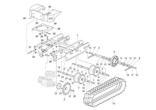 Frame CR 340 H Transporter