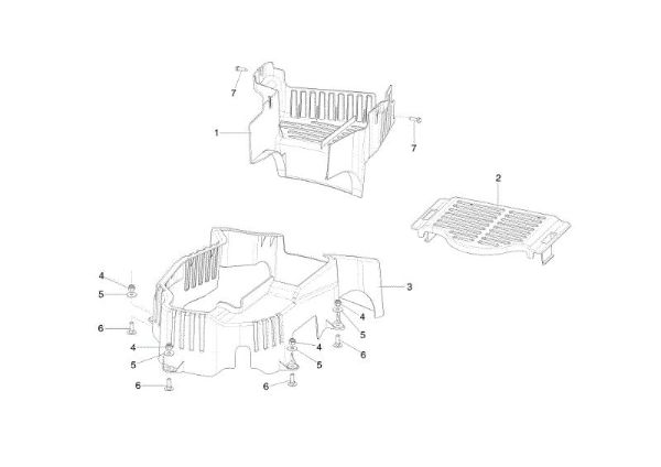 Belt guard MISTRAL 72/12,5 K H (3in1) Garden tractor