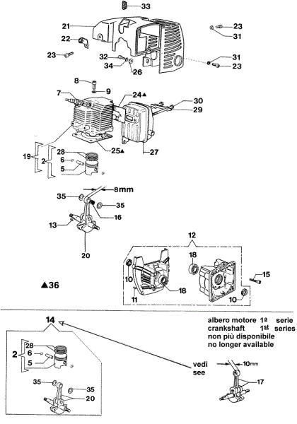 Engine 733 T Brushcutter