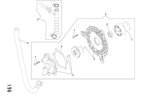 Booster pump kit MB 90 Mistblower