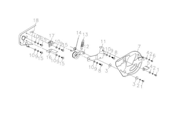 Gears (2/2) MH 198 RK (K800 HC) Rotary tiller