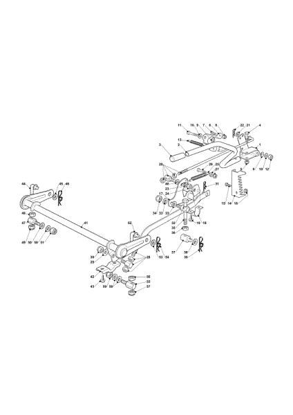 Cutting plate lifting OM 103/16 K Cat. 2019 Garden tractor