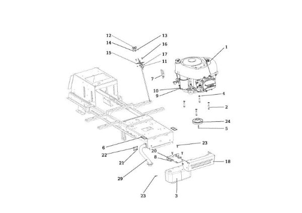 Engine OM 106/16 KH (K1600AVD - EURO5) Cat. 2019 Garden tractor