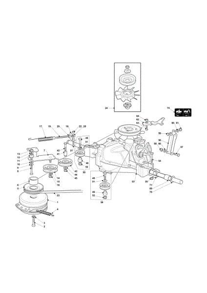Transmission OM 93/16 K Cat. 2020 Garden tractor