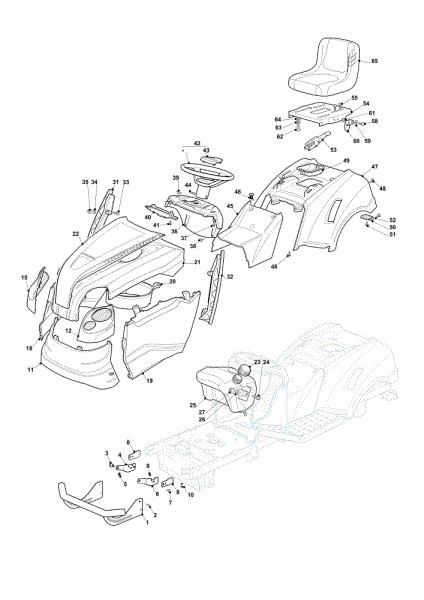 Body OM 103/16 K Cat. 2020 Garden tractor