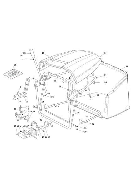 Grassbag OM 103/16 K Cat. 2021 Garden tractor