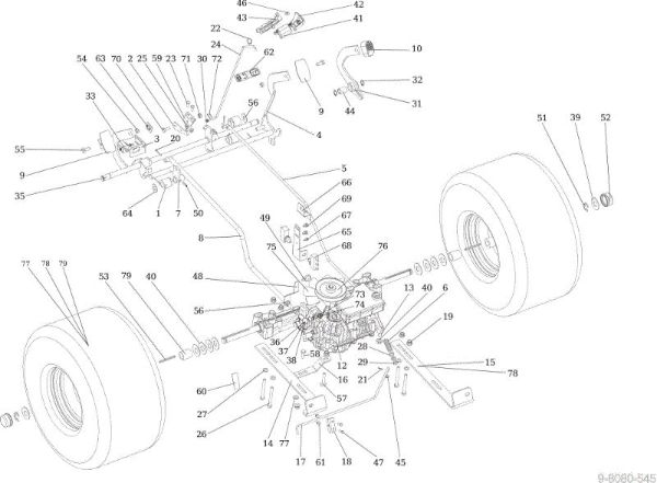 Transmission OM 106/16 KH (K1600AVD - EURO5) Cat. 2021 Garden tractor