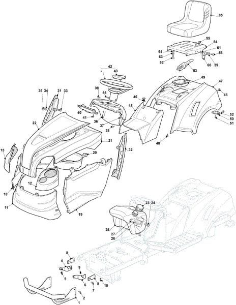 Body OM 103/16 K Cat. 2022 Garden tractor