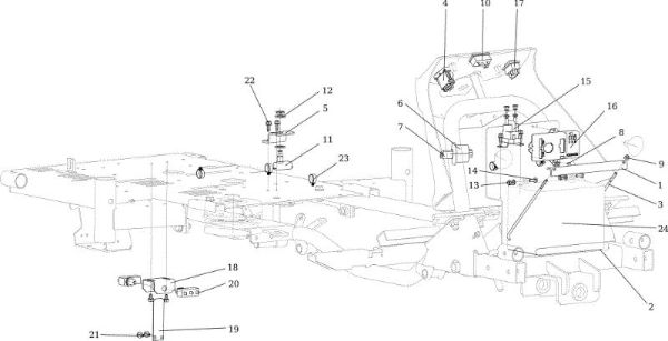 Electrical parts APACHE 92 EVO 4x4 (K2400AVD V-Twin - EURO5) Cat.2022 Garden tractor
