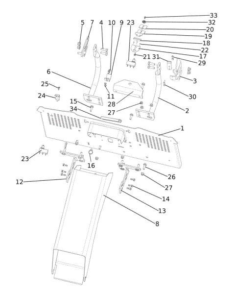 Grass collectro OM 92/16KH (K1600AVD) Cat. 2023 Garden tractor