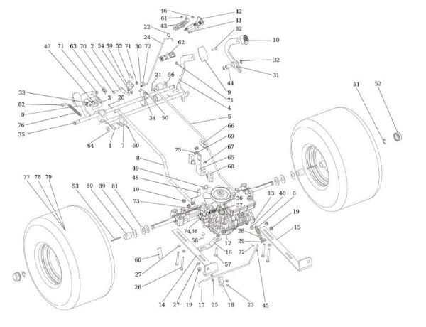 Transmission OM 106/16 KH (K1600AVD) Cat. 2023 Garden tractor