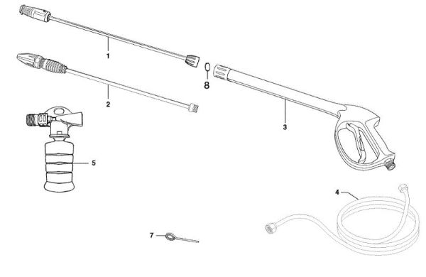 Accessories PW 140 High-pressure washer