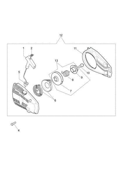 Starter assy 925 Chainsaw
