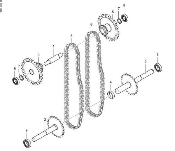 Catenary MH 260 R (EN709) Rotary tiller