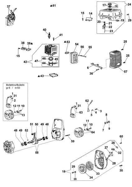 Engine (Until 06/03/08) SC 150 Wheelbarrow sprayer