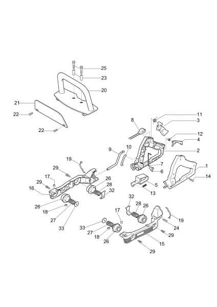 Handle HC 260 XP Hedgetrimmer