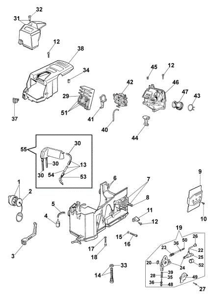 Crankcase 942 Chainsaw
