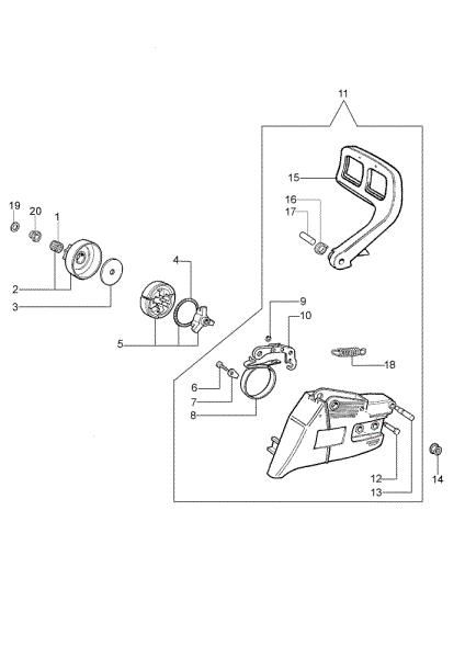 Clutch 936 Chainsaw
