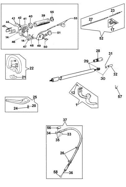 Transmission 433 BP Brushcutter