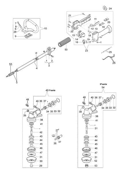 Transmission Ø26 BC 380 S Brushcutter